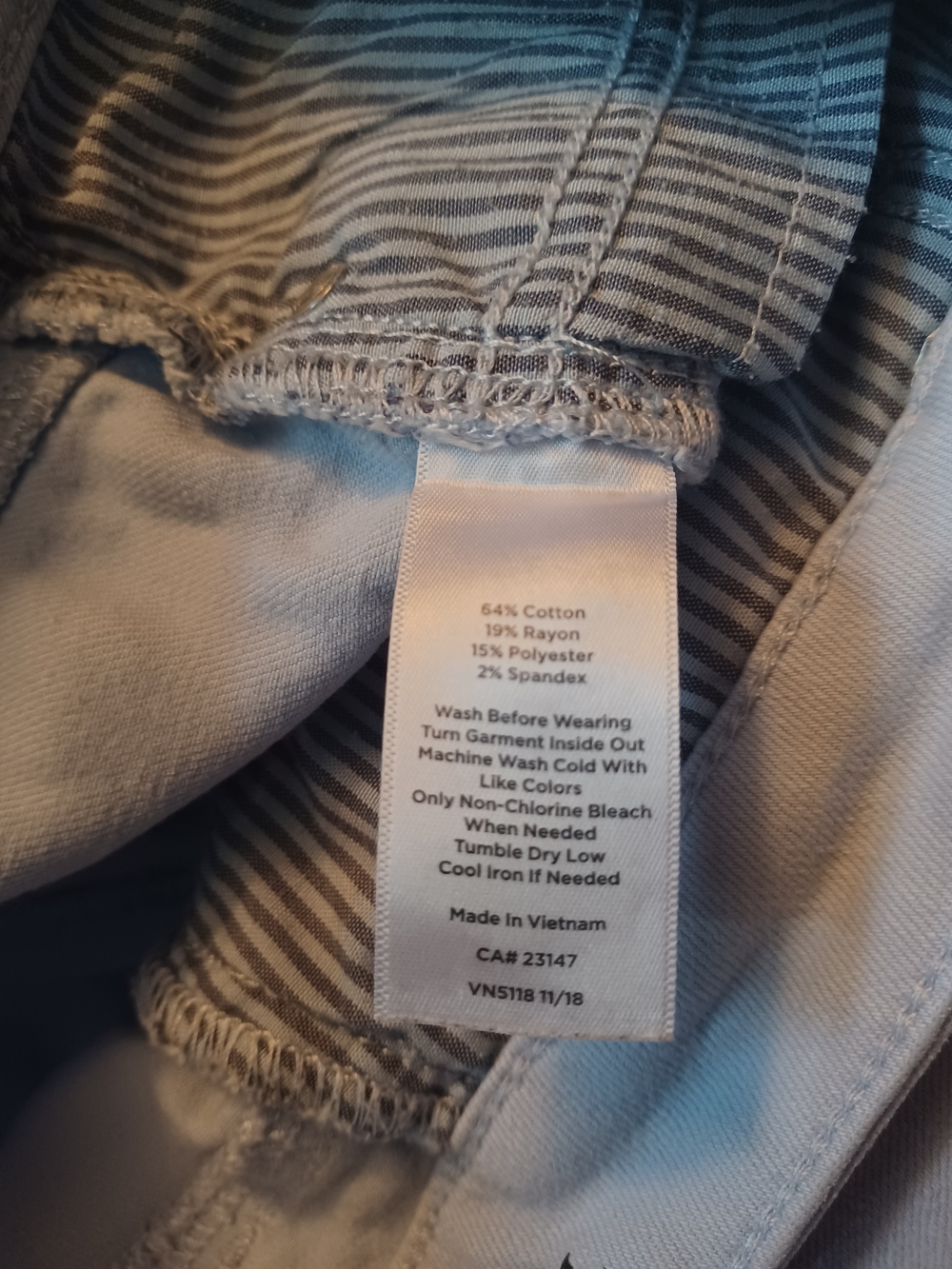 Talbots High-Waist Jegging Crop Women's Size 2 Petite - Picture 4 of 8